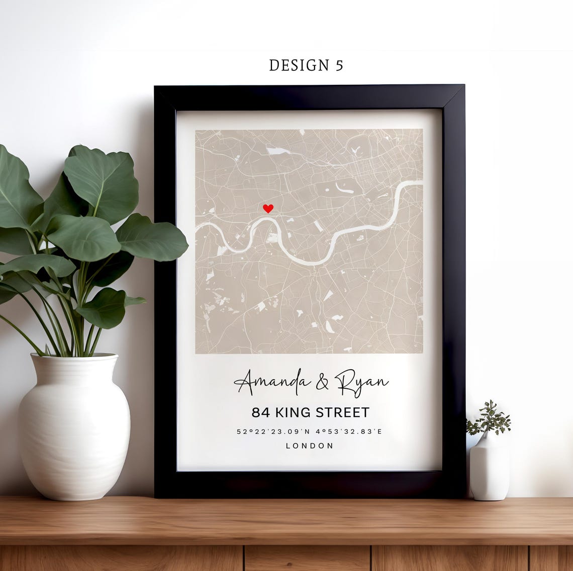 Personalised Housewarming Gift, New Home Gift, Custom Home Map, First Time Home Buyer, First Home Gift, Our First Home, House Name Print