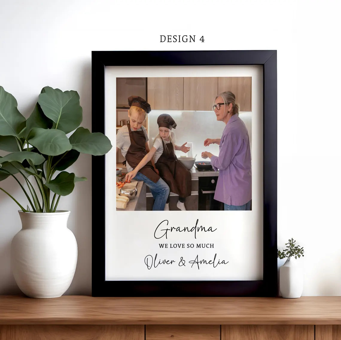 Grandad Photo Print, Christmas Photo Gift For Grandad, Christmas Gift For Dad, Daddy Gift Print, Grandma photo, Grandparents Photo Gift