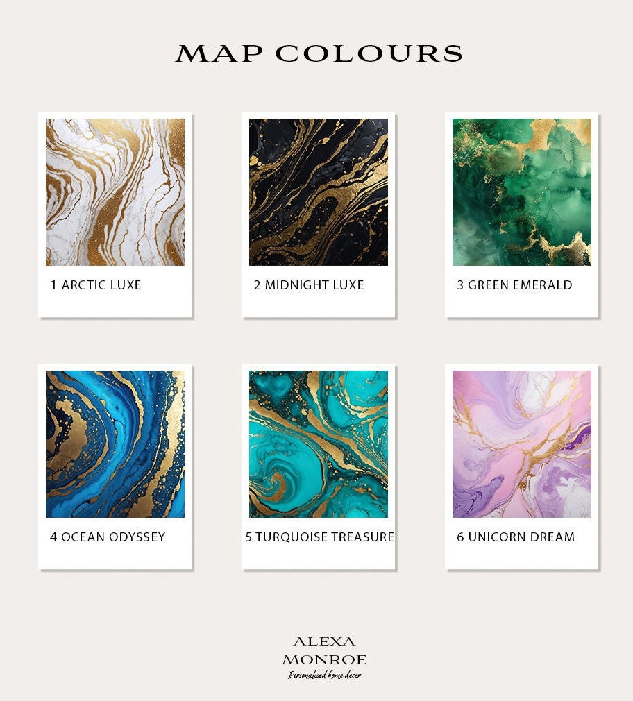 Custom Map Print - Select two countries - Personalised Map Art - Perfect Travel Gift - Digital File