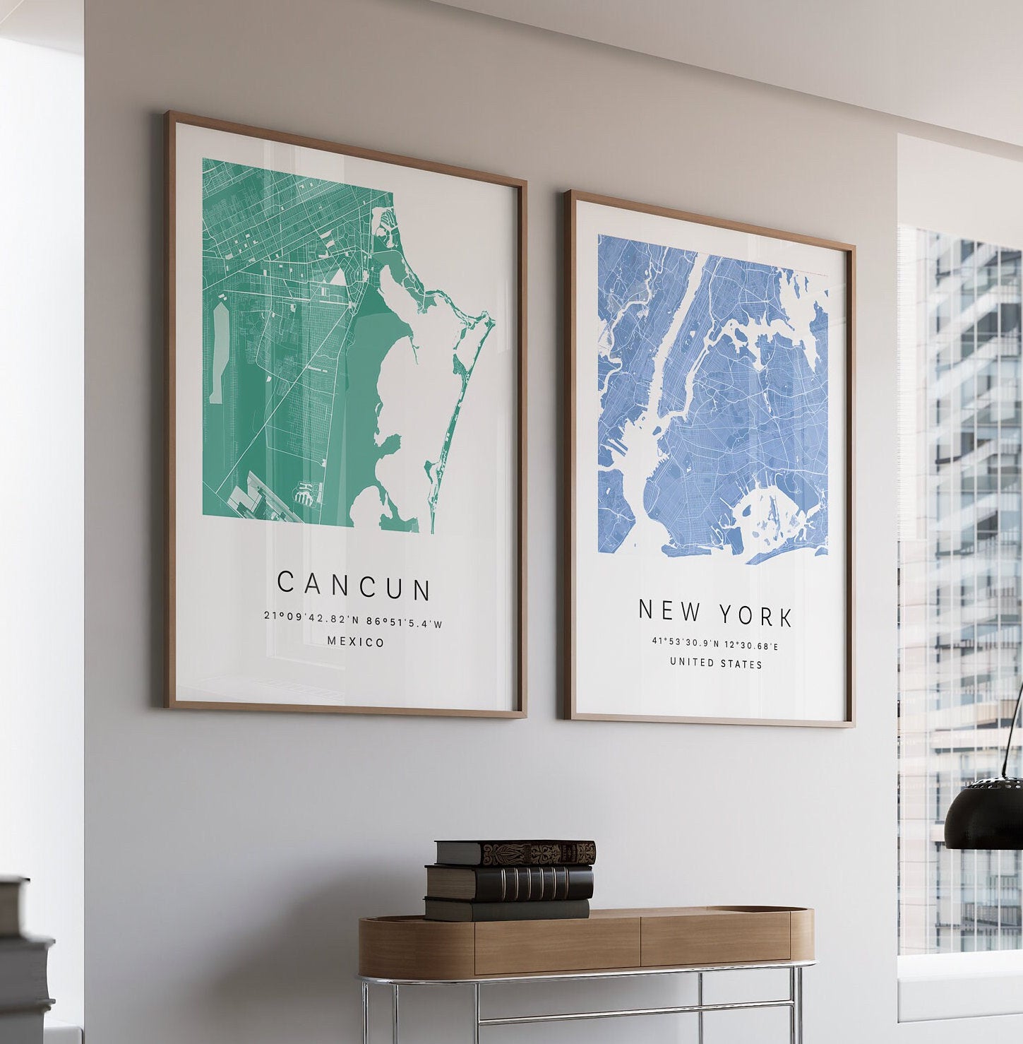 Personalised Map Print, City Map Print, Custom Map Poster, Personalized Wall Decor, New Home Gift, Moving Country Gift, Long Distance Gift